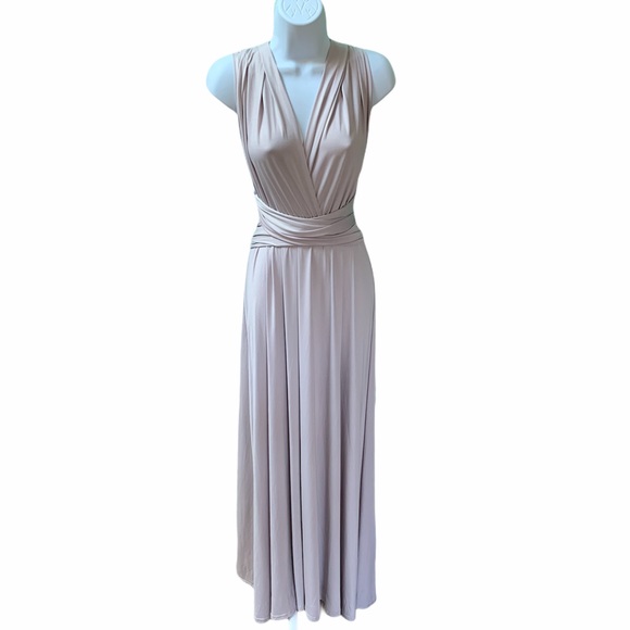 Dresses & Skirts - Convertible Lavender Multi Wear Gown